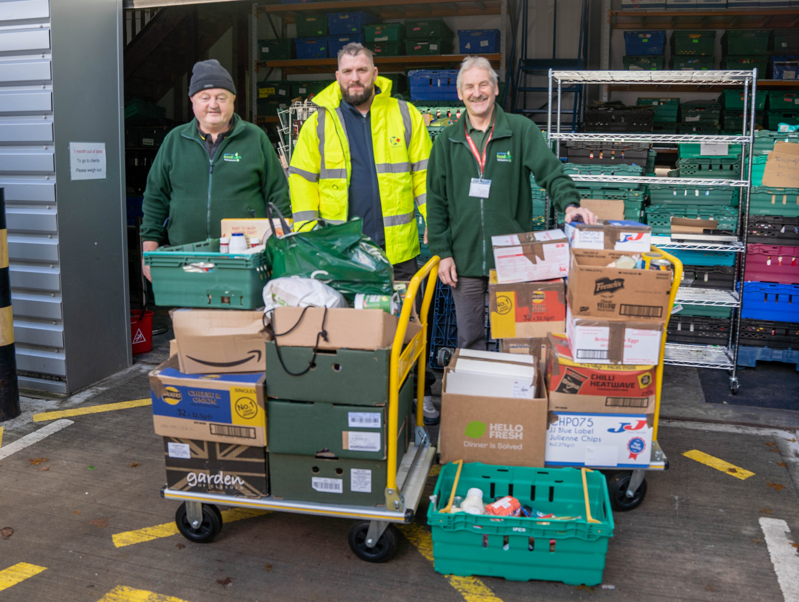 Kelly Group Supports the Trussell Trust Foodbank with Nationwide Collections